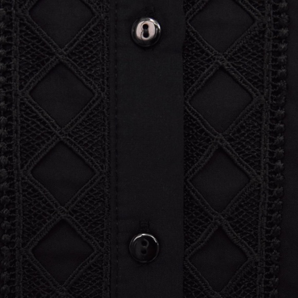 nwt ZARA contrasting poplin dress - Picture 6 of 7